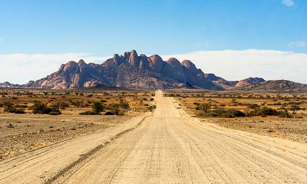 Self-Driving in Namibia